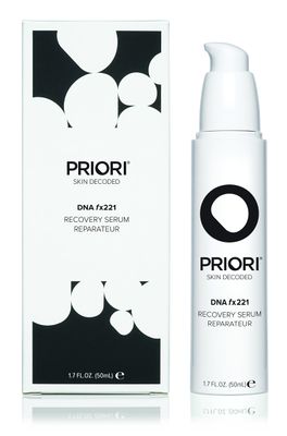 Priori Skincare DNA Recovery Serum Repairing, Correcting Age Defying Day &amp; Night Face Treatment Free Radical Protection Beauty Boost Intense Hydration Oil Free Fragrance Free 1.7 fl oz