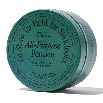 Firsthand Supply All-Purpose Hair Pomade - Clean &amp; Non-toxic Hair Care Ingredients - Gives a Low Shine, Shape and Firm Hold To Your Hair - 3oz (88ml)