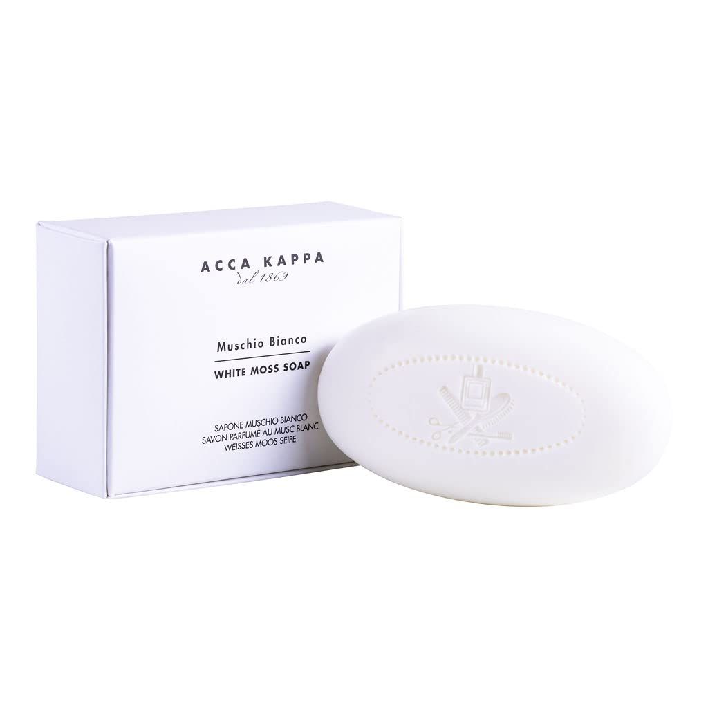 ACCA KAPPA Vegetable Soap, White Moss 5.3 oz (150 g)