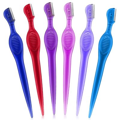 24 Pieces Eyebrow Razor Mini Portable Eyebrow Shaver Multipurpose Face Razors Stainless Steel Makeup Face Care Tools with Precision Cover for Women Men Face Hair Removers 24 Pieces Eyebrow Razor Mini Portable Eyebrow Shaver Multipurpose Face Razors Stainless Steel Makeup Face Care Tools with Precision Cover for Women Men Face Hair Removers