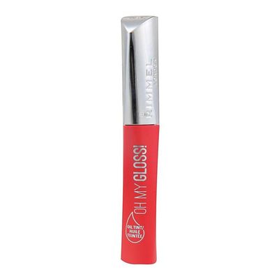 Rimmel Oh My Gloss! Oil Tint, Pop Poppy, 0.21 Fluid Ounce