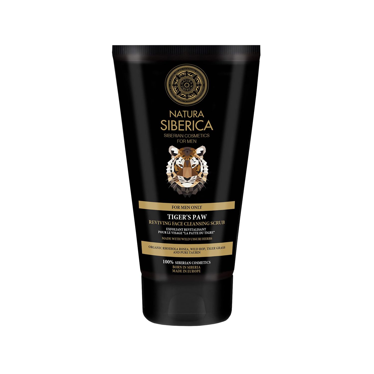 Natura Siberica For Men Only Tiger&#39;s Paw Face Cleansing Scrub 150ml