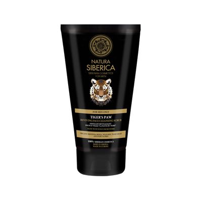 Natura Siberica For Men Only Tiger&#39;s Paw Face Cleansing Scrub 150ml