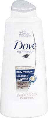 Dove Nutritive Solutions Moisturizing conditioner for Normal to Dry Hair Daily Moisture with Pro-moisture complex for Manageable and Silky Hair 20.4 oz