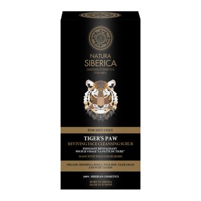 Natura Siberica For Men Only Tiger's Paw Face Cleansing Scrub 150ml