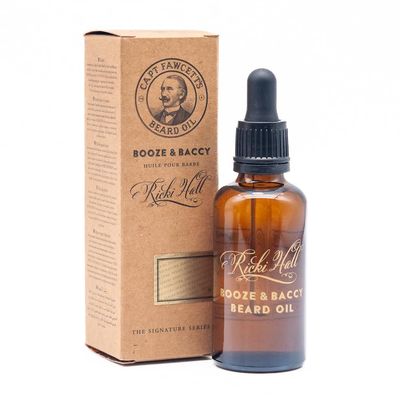 CAPTAIN FAWCETT Ricki Hall&#39;s Booze &amp; Baccy Beard Oil 10ml