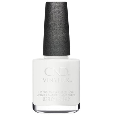 CND Vinylux Longwear White Nail Polish, Gel-like Shine &amp; Chip Resistant Color, Studio White, 0.5 fl. oz