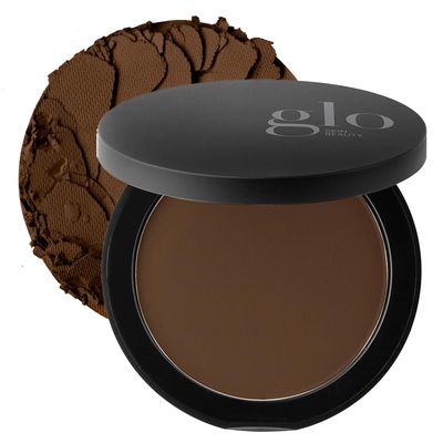 Glo Skin Beauty Pressed Base Powder Foundation Makeup (Cocoa Medium) - Flawless Coverage for a Radiant Natural, Second-Skin Finish