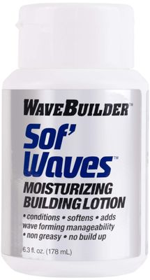 WaveBuilder Sof&#39; Waves Moisturizing Building Lotion | Conditions, Softens Hair to Promote Hair Waves, 6.3 fl oz