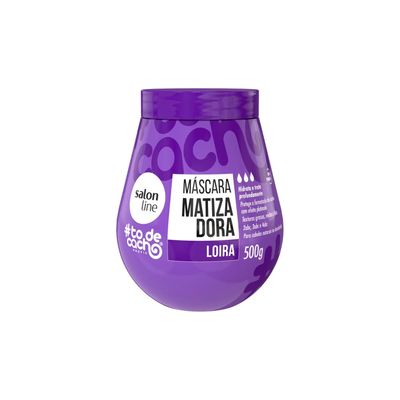 Mascara Matizadora Purple Toner Hair Mask #todecacho Salon Line