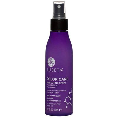 Luseta Color Care Perfecting Spray Luster Lock Multi-Perfector Daily Shine &amp; Protect Spray with Quinoa oil, 5.07oz