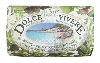 Nesti Dante Dolce Vivere Fine Natural Soap - Sardegna - Myrtle Nectar, Lentiscus &amp; Helycrisum Shrub 250g/8.8oz