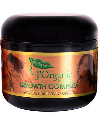 J&#39;Organic Solutions Natural Kid&#39;s Hair Growth Stimulator (Hair Grease) with Lanolin, Sweet Almond Oil, and Castor Oil for Soft, Shiny Hair