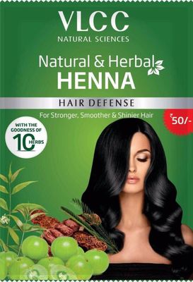 VLCC Natural Sciences Natural &amp; Herbal Henna With Amla &amp; Shikakai Extract Hair Defense (120g) (pack of 2)