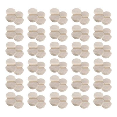 Underarm Liner Pads (30 Pairs, 3.74 wide) - Invisible Protection - Wicks Moisture for Underarm Perspiration Keeping you Dry &amp; Stain-free