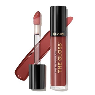 Revlon Super Lustrous Lip Gloss, Non-Sticky, High Shine Finish, 270 Indulge In It, 0.13 Oz