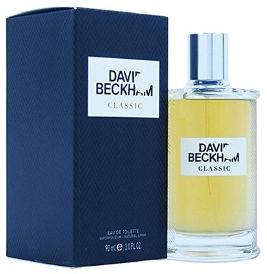 David Beckham Classic Eau de Toilette Spray for Men, 3 Ounce