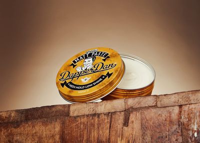 Dapper Dan Matt Paste, High Hold Low Shine Hair Paste for Men, Versatile Hair Product with Flexible Hold for All Styles, Vintage Cologne Fragrance, 1 x 100ml