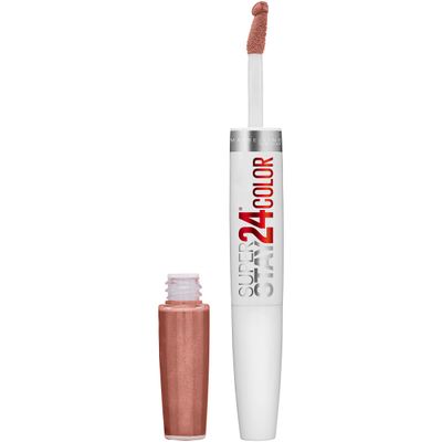Maybelline New York Superstay 24, 2-step Lipcolor, More and More Mocha 141