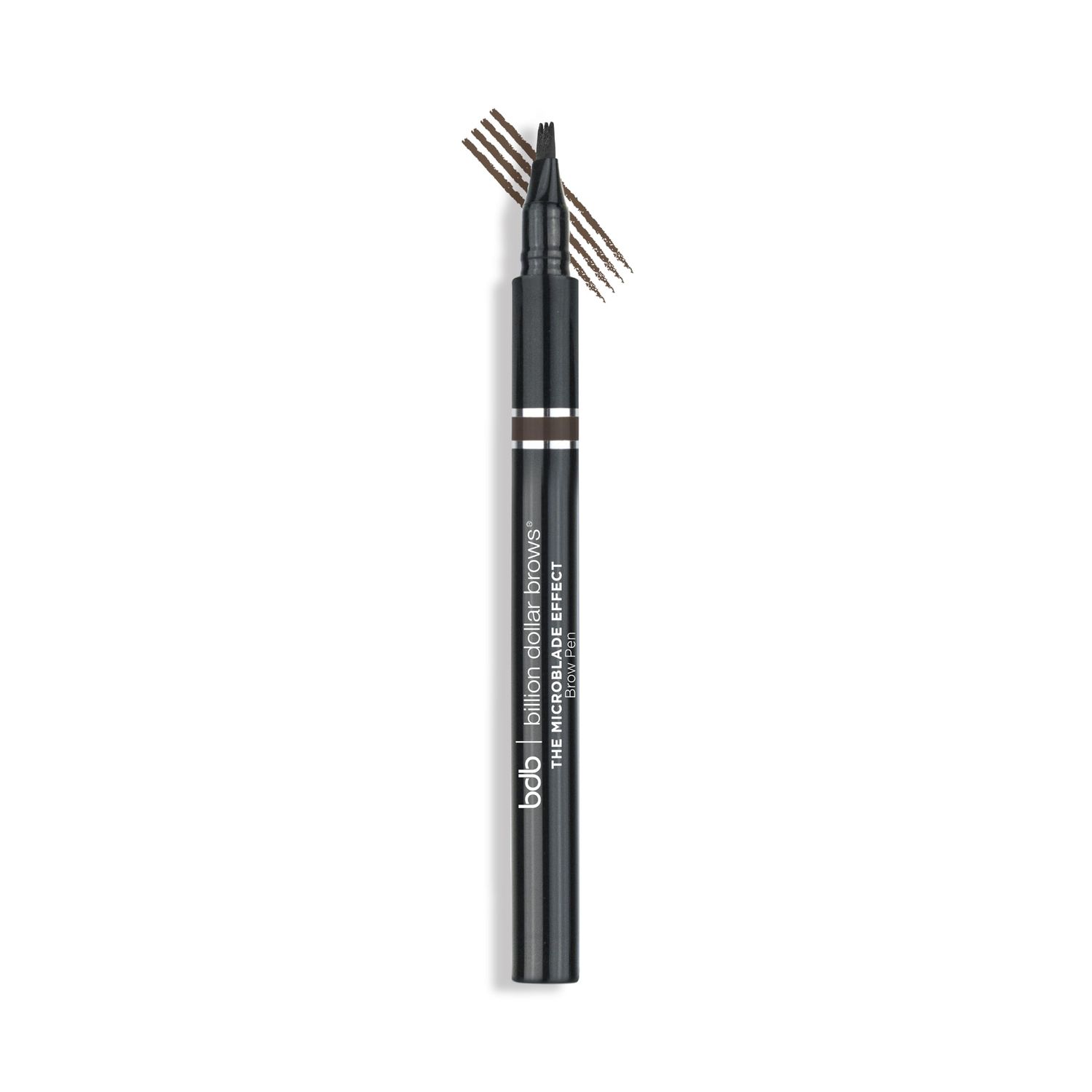 Billion Dollar Brows The Microblade Effect Brow Pen - Create Natural, Microbladed-Like Brows, Waterproof &amp; Smudge-Proof, Long-Lasting, Cruelty-Free &amp; Vegan for Bold, Defined Brows - Taupe