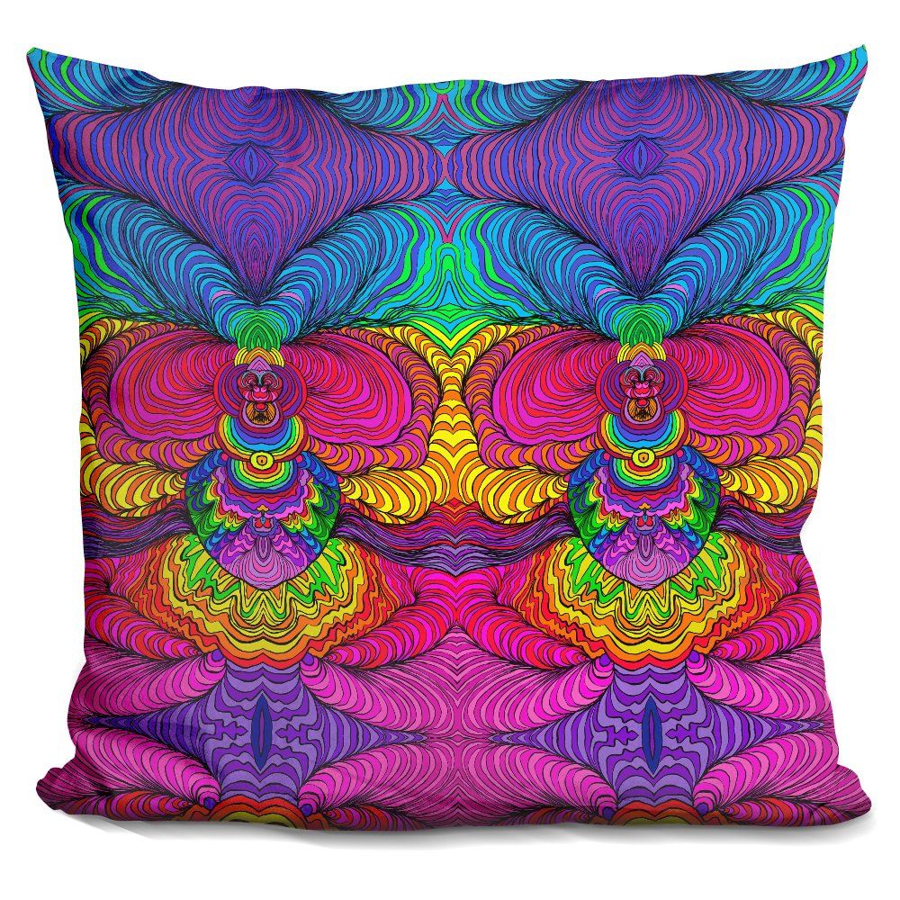 LiLiPi Swirls 316 A Decorative Accent Throw Pillow