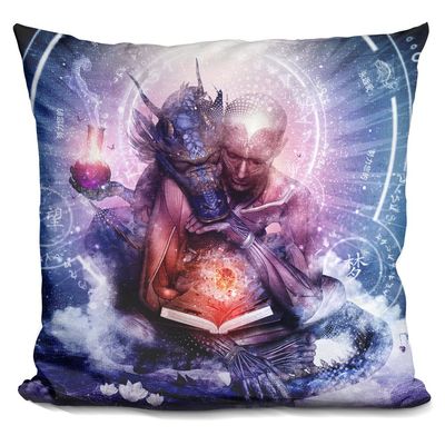 LiLiPi Perhaps The Dreams are of Soulm Decorative Accent Throw Pillow