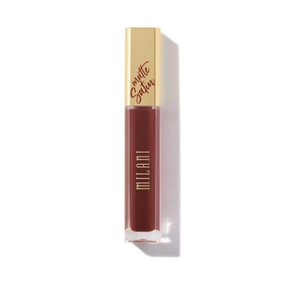 Milani Amore Satin Matte Lip Crme - Elegant (0.22 Fl. Oz.) Cruelty-Free Nourishing Lip Gloss with a Soft, Full Matte Finish