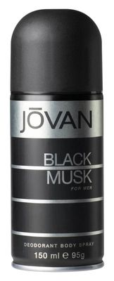 Jovan Black Musk Deodorant Spray 5.1oz (150ml)