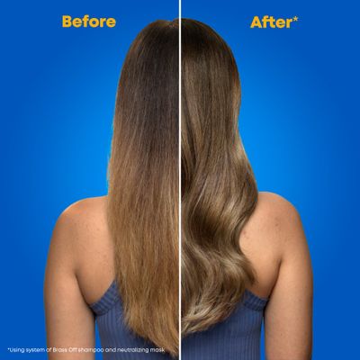Matrix Brass Off Color Depositing Neutralization Hair Mask | Repairs &amp; Protects Fragile Hair | For Color Treated Hair |Neutralizes Orange Tones | Color Depositing | Packaging May Vary | 6.8 Fl. Oz.