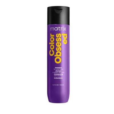 Matrix Color Obsessed Antioxidant Shampoo | Enhances Hair Color &amp; Prevents Fading | For Color Treated Hair | Cruelty Free | Salon Shampoo | Packaging May Vary | 10.1 Fl. Oz. | Vegan