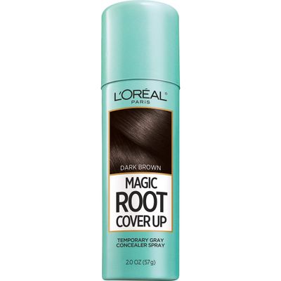 L&#39;Oreal Paris Magic Root Cover Up Temporary Gray Concealer Spray, Dark Brown 2 oz (Pack of 6)