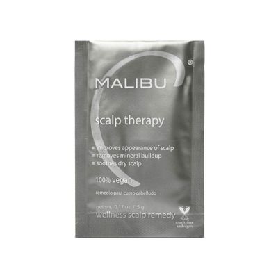 Malibu C Scalp Therapy Wellness Remedy - Scalp Care Remedy Packet to Soothe &amp; Moisturize Dry Scalp - Restores Manageability with Vitamin C and Zinc Gluconate (1 Packet)