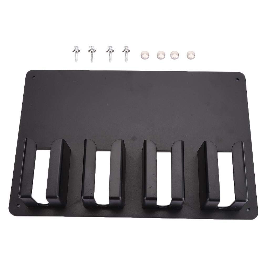 Hair Clipper Storage Rack, Hair Clipper Rack,Wall-Mounted Hair Clipper Holder Hair Clipper Blade Storage Cutting Tools Stand Shelf For Blade Storage For Barber Shop (Black)