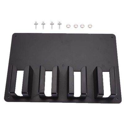 Hair Clipper Storage Rack, Hair Clipper Rack,Wall-Mounted Hair Clipper Holder Hair Clipper Blade Storage Cutting Tools Stand Shelf For Blade Storage For Barber Shop (Black)