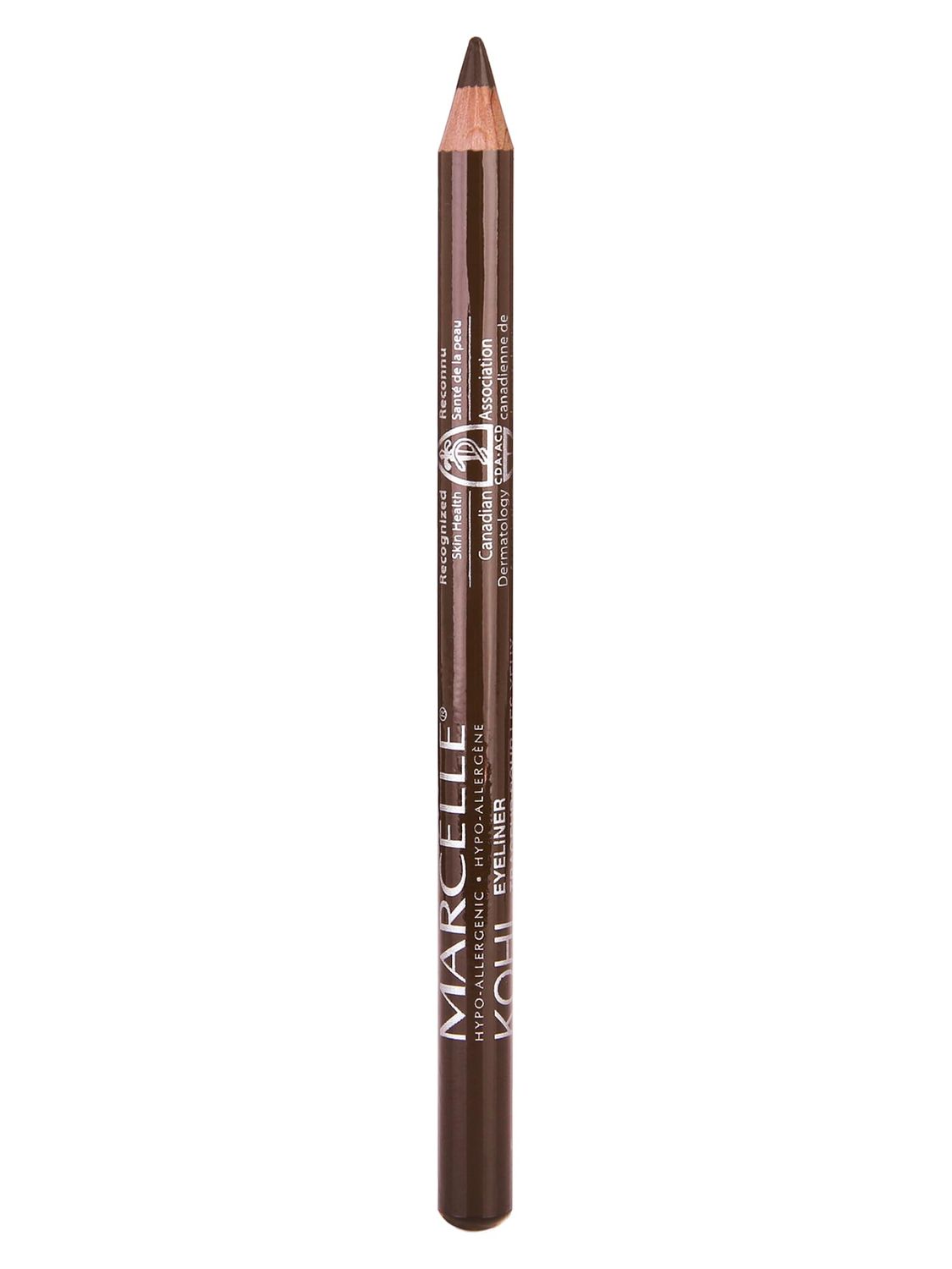 Marcelle Kohl Eyeliner, Chocolate, Eye Pencil, Long-Lasting, Waterproof, Intense Colour, Fragrance-Free, Hypoallergenic, Recognized by CDA, Cruelty-Free, 0.04 Oz.