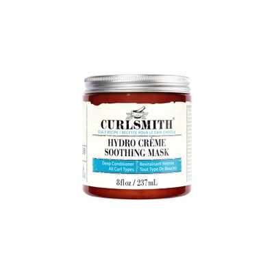 CURLSMITH - Hydro Crme Soothing Mask - Vegan Soothing Deep Conditioner for any Hair Type, Encourages Growth (8 oz)