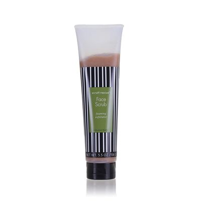 MGA Vegan Face Scrub - Scruff Rescue Face Scrub, Daily Exfoliator &amp; Face Wash for Deep Cleaning | Prevents Blackheads &amp; Ingrown Hairs | pH Balanced Walnut Shell Microdermabrasion | 5.5 oz