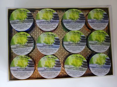 Spa Pure Shower Bombs:Rejuvenating Steamers and Aromatherapy Tablets, Bomb, and Vaporizing Steamer Soothers Bath Melt For Women, Men, All Natural Organic Large Cosmetic Fizzies That Wow (12 Pack)