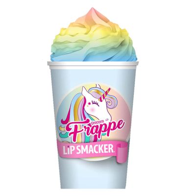Lip Smacker Frappe Cup Lip Balm, Moisturizing, Soothing Fun Tasty Flavors - Unicorn