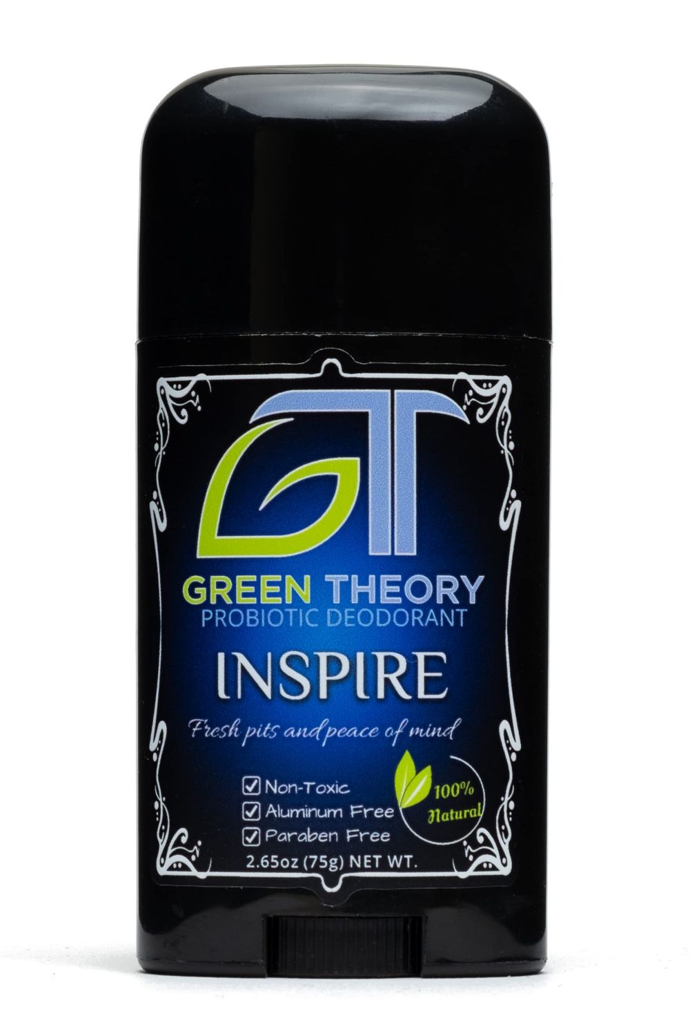 Inspire Natural Deodorant - By Green Theory | Probiotic, Non-Toxic, Aluminum Free Deodorant | Women&#39;s - 2.65oz solid