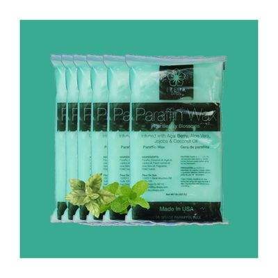 Premium Paraffin Wax Refills - Made in USA - Enhanced and Rich Oil Infusion of Coconut and Jojobo for Luxurious Spa and Home Use on Hands and Feet