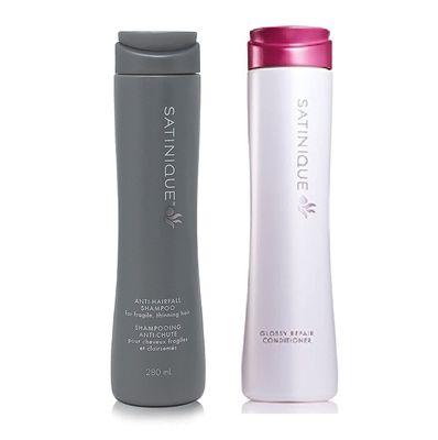 Satinique Anti-Hairfall Shampoo &amp; Conditioner (2 9.4 Oz.)