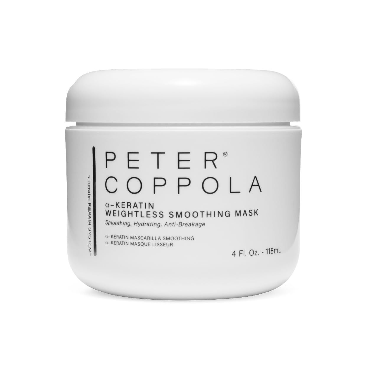 Peter Coppola a-keratin Weightless Smoothing Mask - Deep Conditioning Hair Mask With Hydrolyzed Wheat Protein, Strengthens And Smooths Hair Leaving It Feeling Nourished, Soft, Silky And Healthy