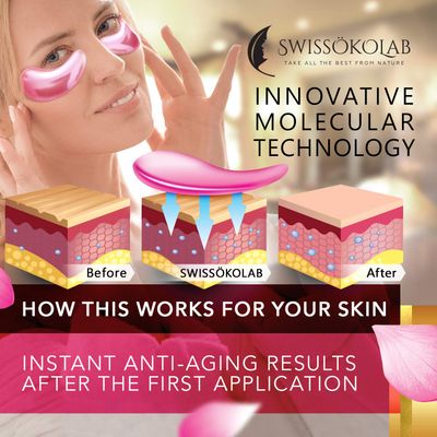 SWISSKOLAB Under Eye Patches For Puffy Eyes 24k Gold Eye Mask Dark Circles And Puffiness Collagen Eye Gel Pads Moisturizing & Reducing Wrinkles Anti-Aging Hyaluronic Acid (Japanese Series)