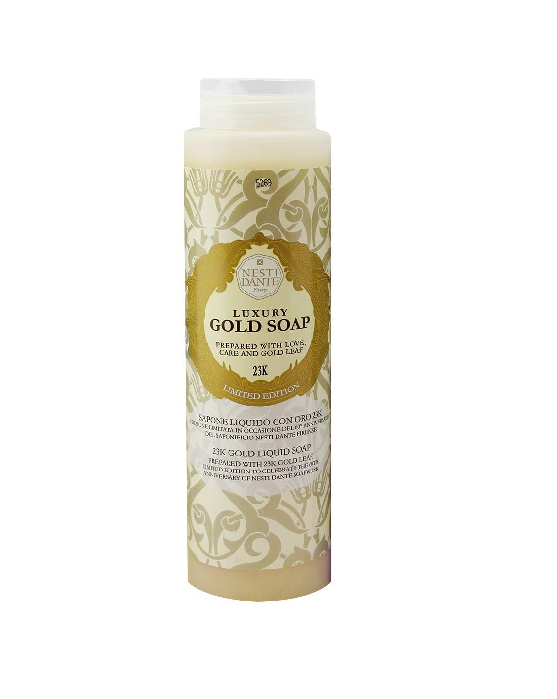 Nesti Dante Luxury Gold Soap 60th Anniversary Bath &amp; Shower Gel 10.2oz/300ml