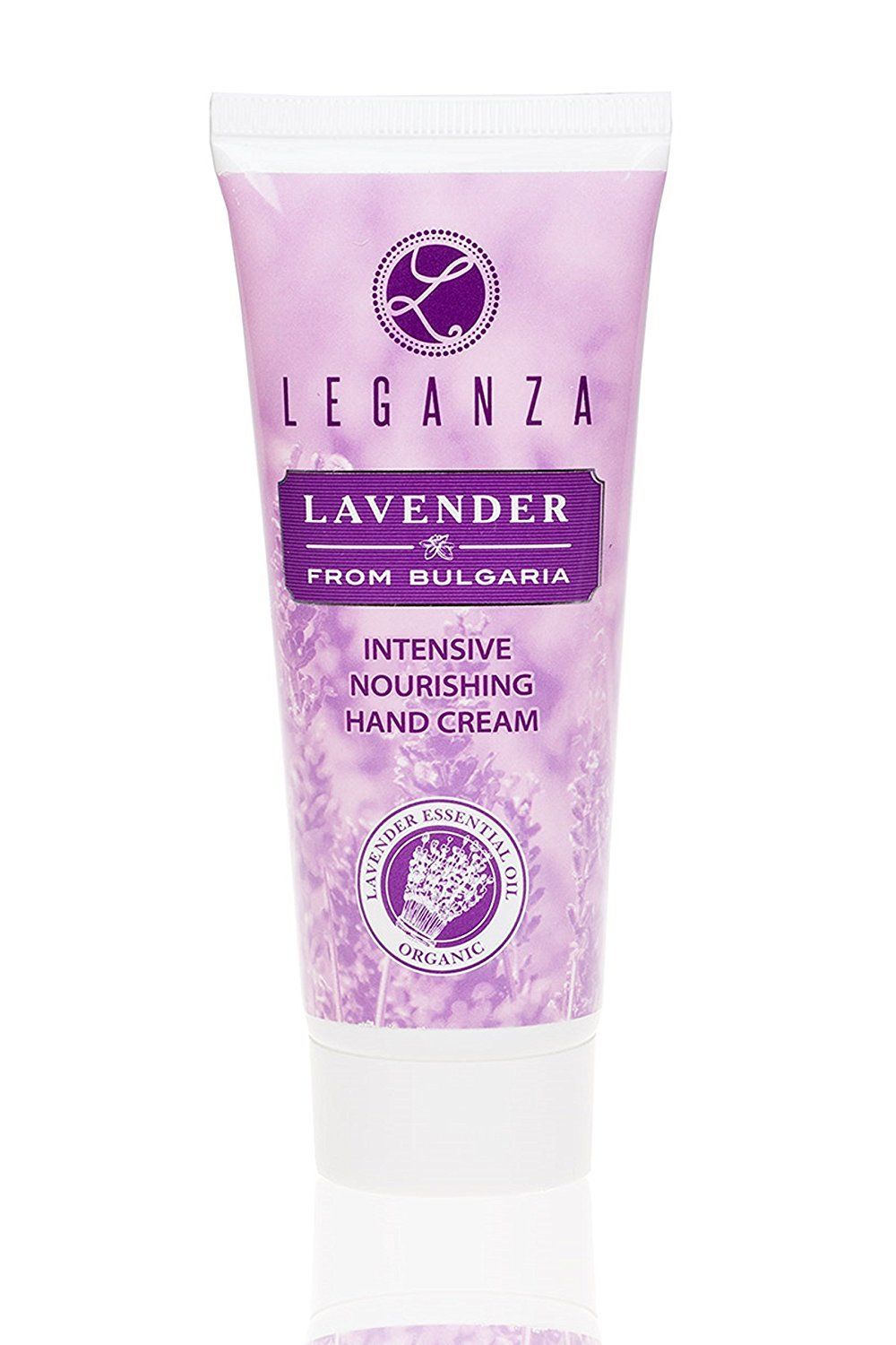 Lavender Hand Cream Enriched with Bulgarian Organic Lavender Essential Oil 75 ml 2.5 oz