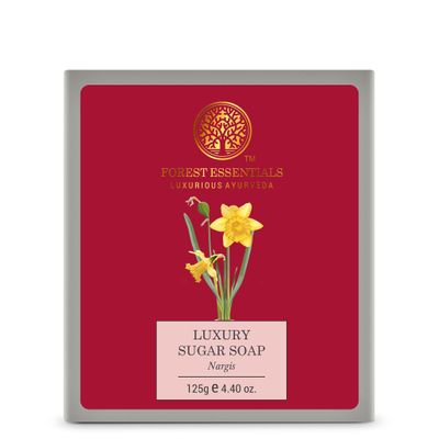 Forest Essentials Luxury Sugar Soap Nargis 125g
