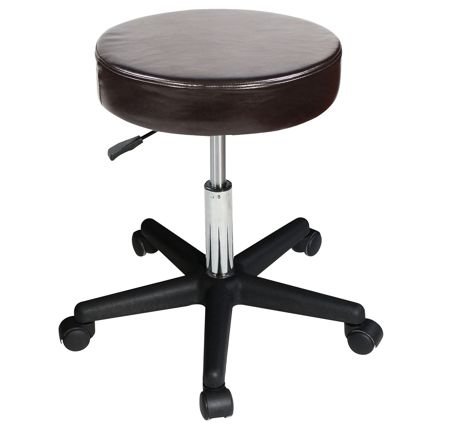 Master Massage Beauty Rolling Swivel Hydraulic Stool, Coffee Luster