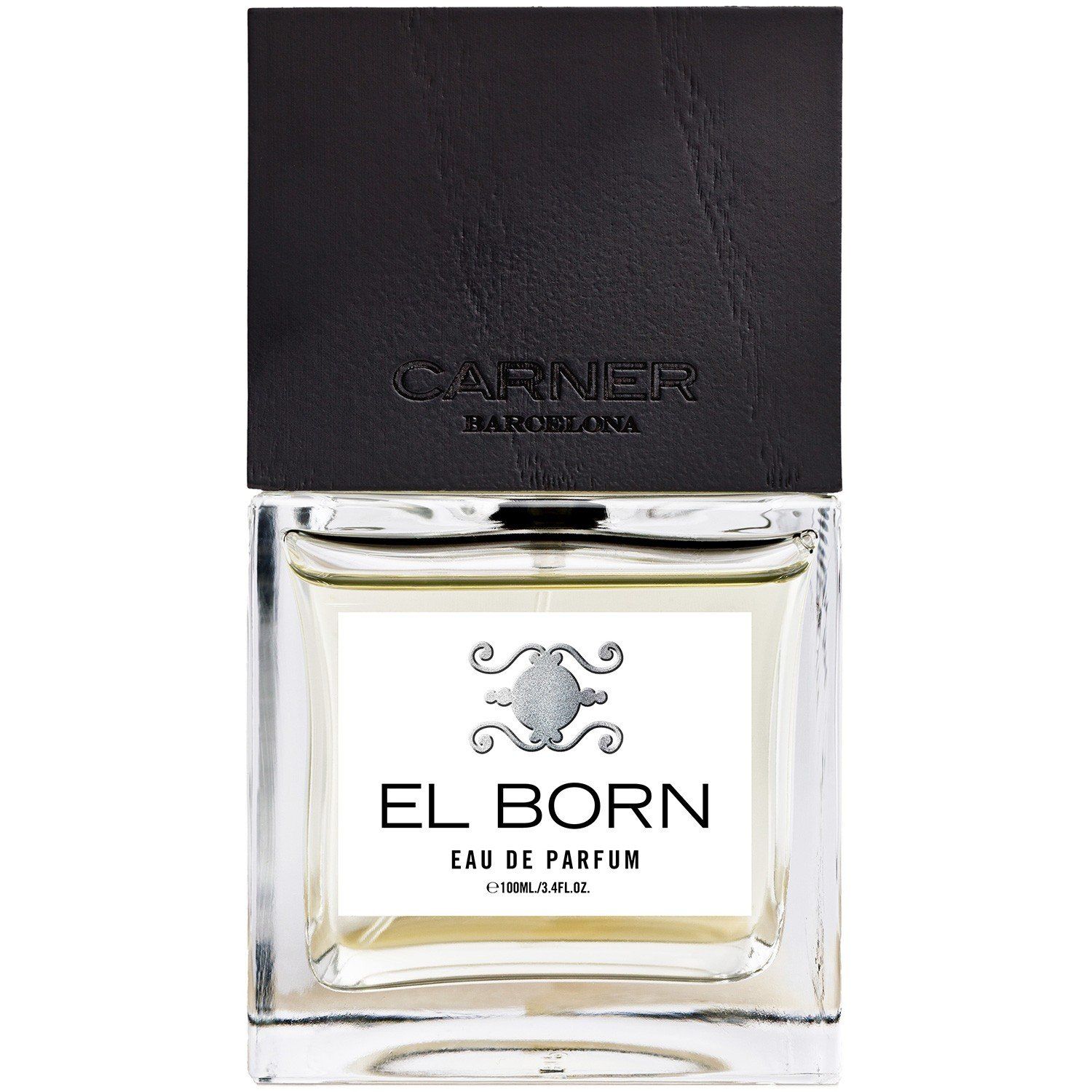 Carner Barcelona El Born Eau De Parfum 100ml Spray - Long Lasting Perfume Spray Woodsy Scent, Notes of Calabrian Bergamot, Heliotrope, Egyptian Jasmine, Men&#39;s EDP Spray