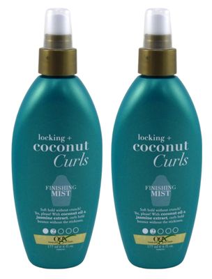 Ogx Coconut Curls Finishing Mist 6 Ounce (Pack of 2)